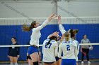 VB vs MHC  Wheaton Women's Volleyball vs Mount Holyoke College. - Photo by Keith Nordstrom : Wheaton, Volleyball, VB